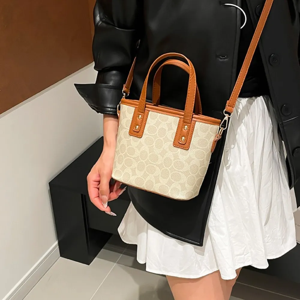Beige crossbody bag
