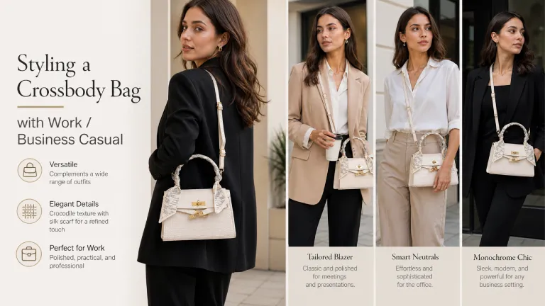 styling crossbody bag for business