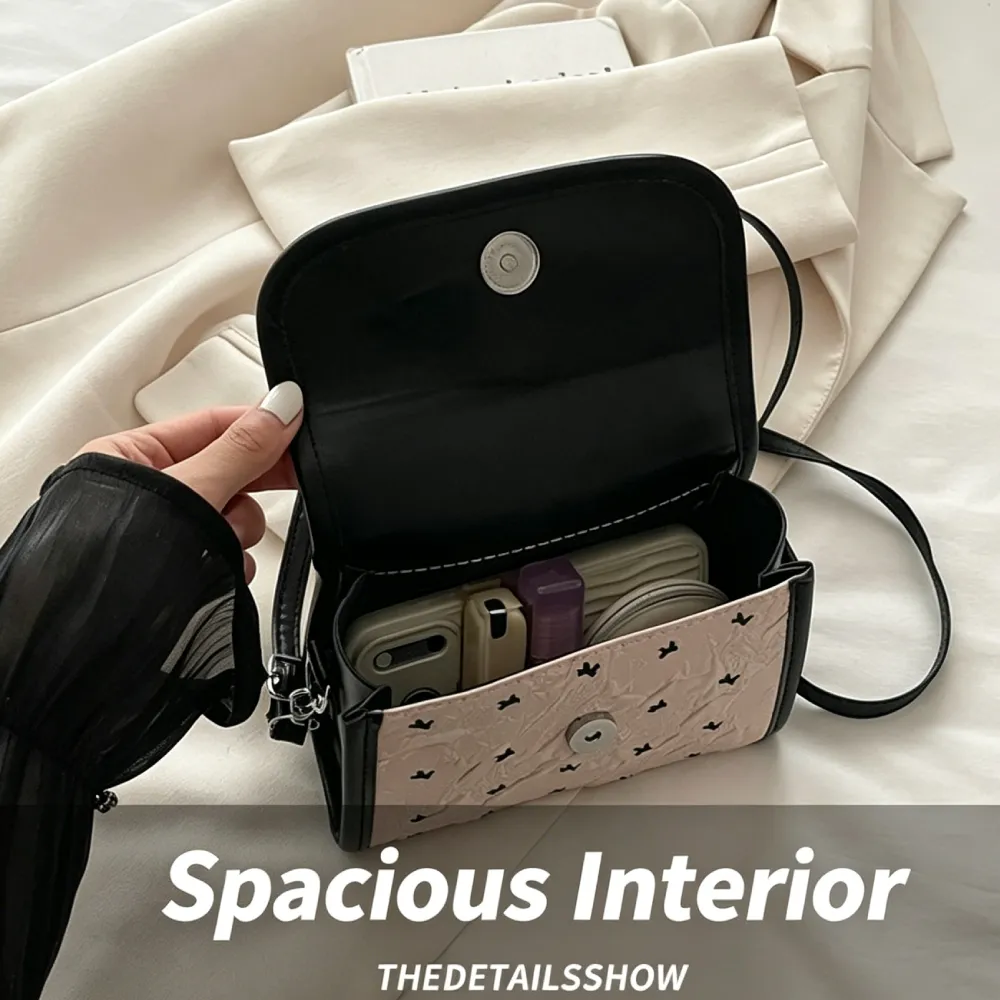 crossbody bag with spacious interior