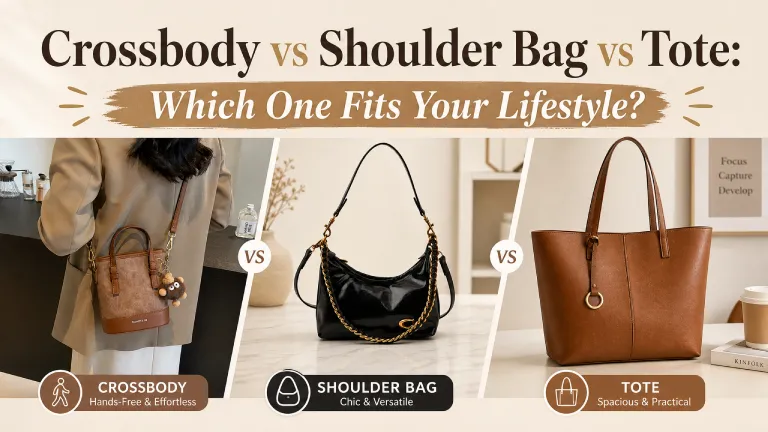 crossbody vs shoulder bag vs tote