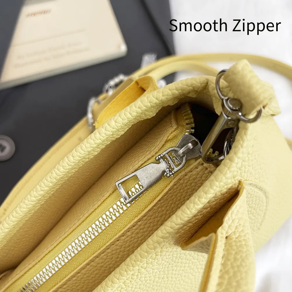Crodar Women Handbag with Smooth Zipper