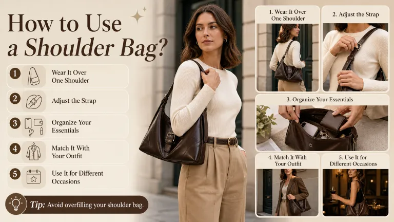 how to use a shoulder bag