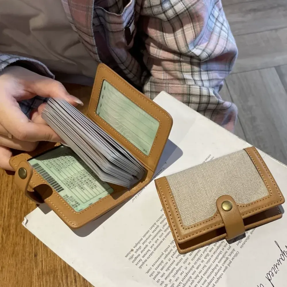 Women's wallet with card slots and organized interior