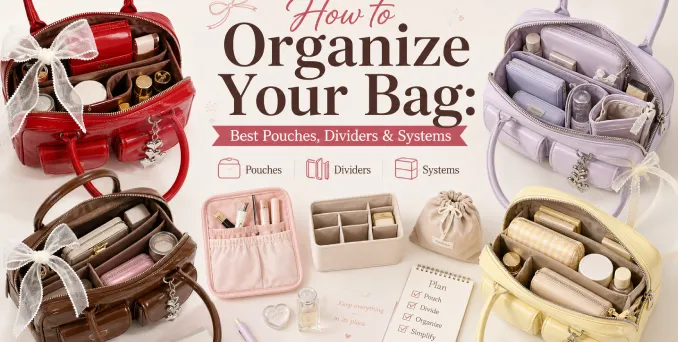 How to Organize Your Bag_ Best Pouches, Dividers & Systems