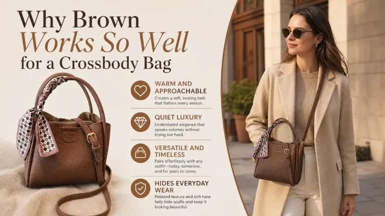 brown crossbody bag for sale