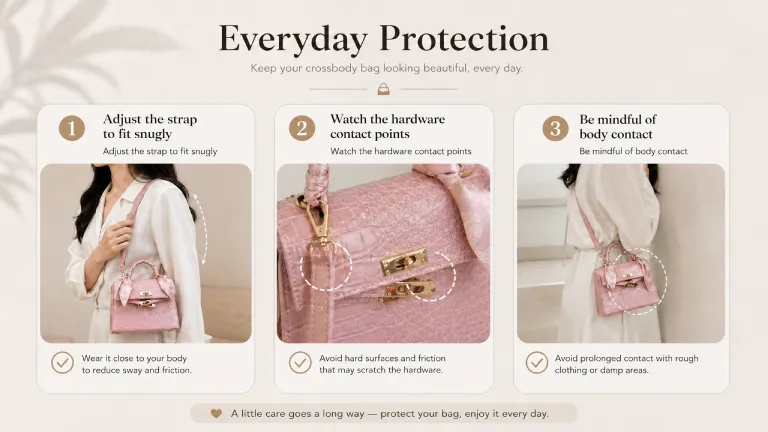 everyday protection for crossbody bag