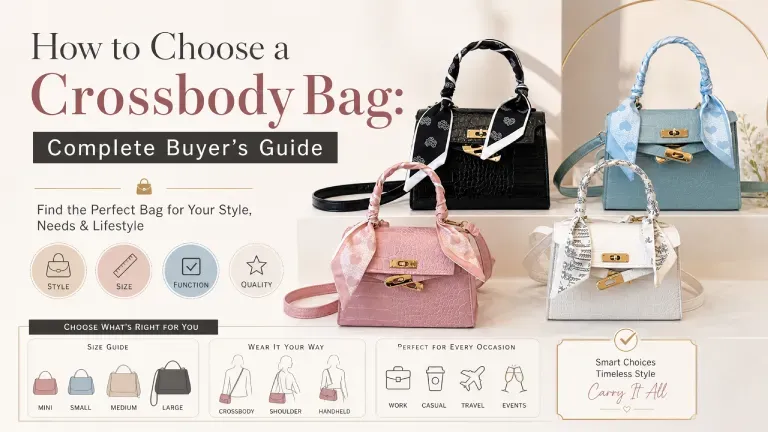 how to choose a crossbody bag