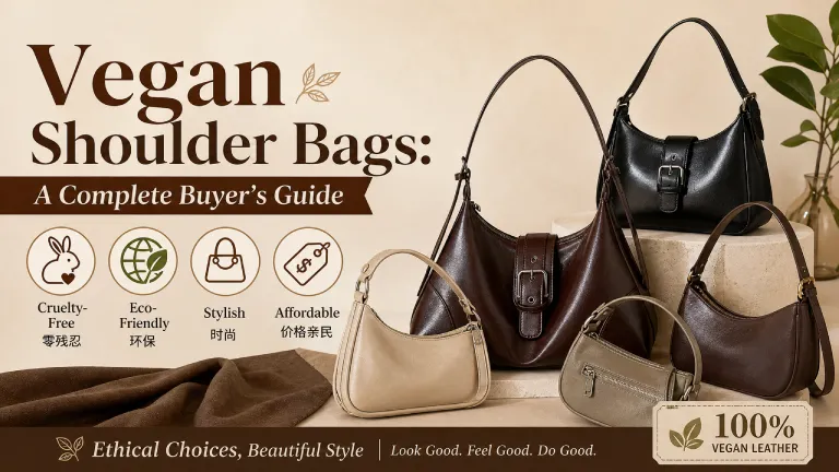 vegan shoulder bag for women guide